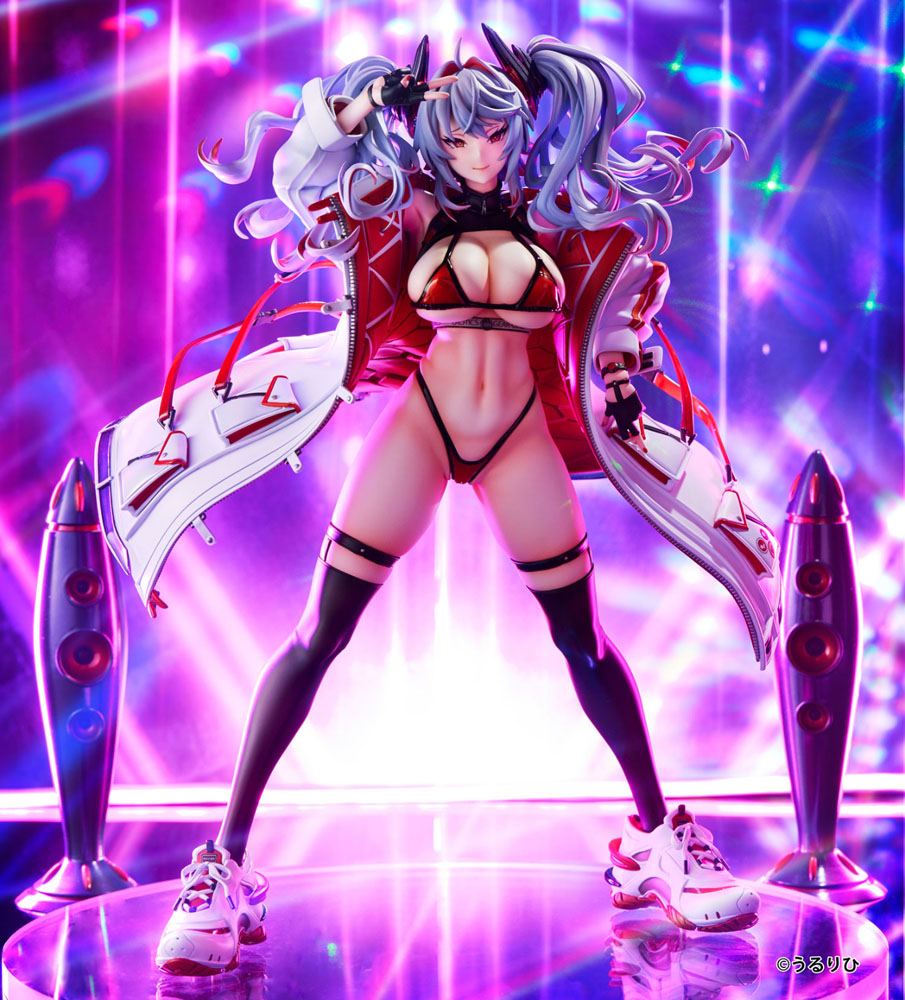 Statua in PVC Erotic Gears 1/6 Girl Rouge Illustrazione di Ulrich 30 cm