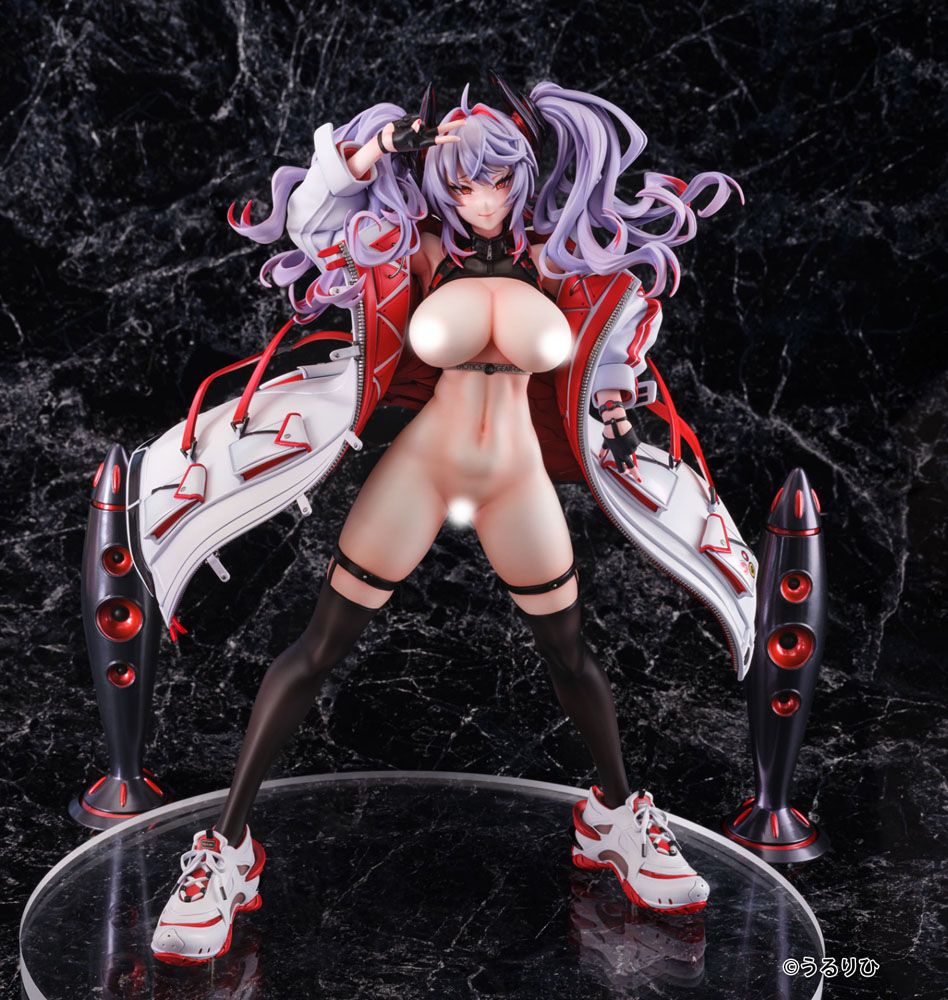 Statua in PVC Erotic Gears 1/6 Girl Rouge Illustrazione di Ulrich 30 cm