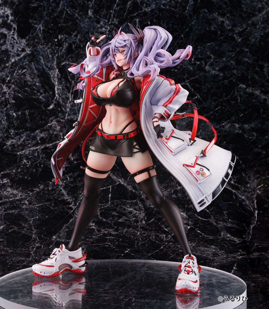 Statua in PVC Erotic Gears 1/6 Girl Rouge Illustrazione di Ulrich 30 cm