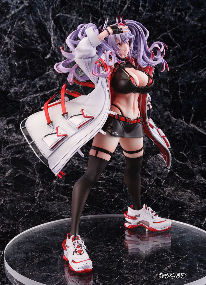 Statua in PVC Erotic Gears 1/6 Girl Rouge Illustrazione di Ulrich 30 cm