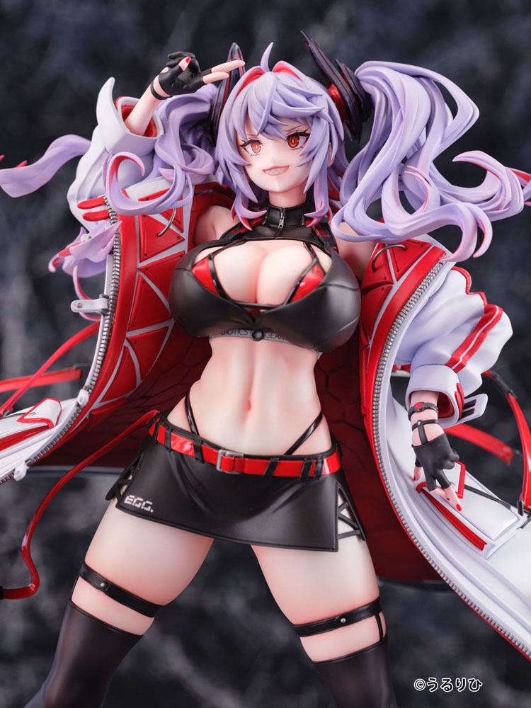 Statua in PVC Erotic Gears 1/6 Girl Rouge Illustrazione di Ulrich 30 cm