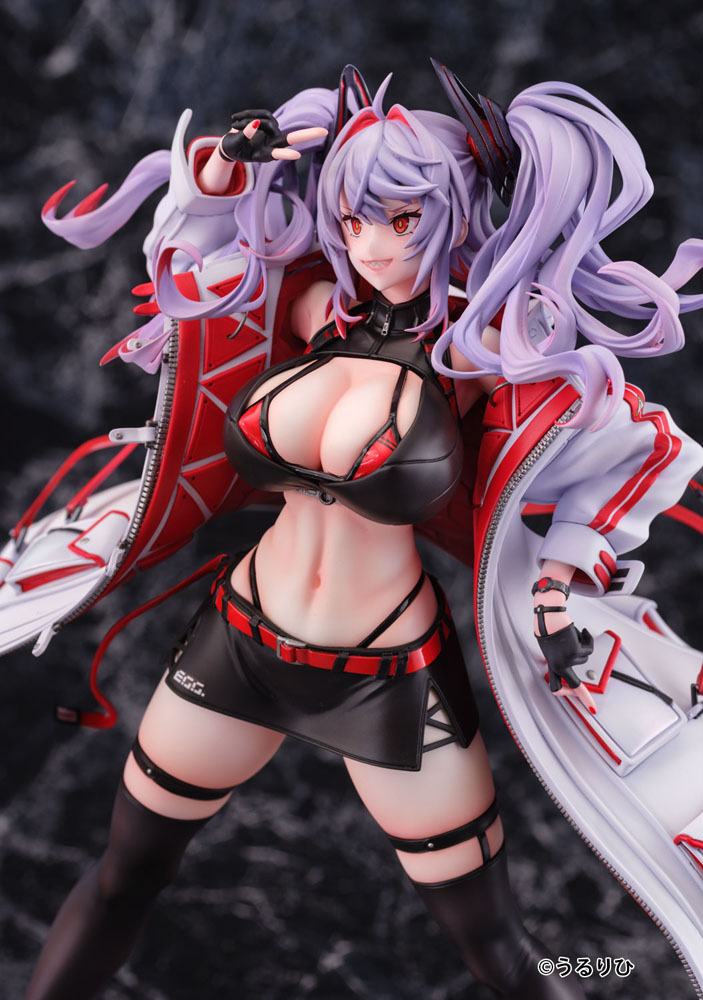 Statua in PVC Erotic Gears 1/6 Girl Rouge Illustrazione di Ulrich 30 cm