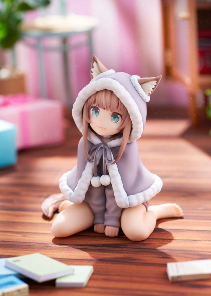 Statua "My Cat Is a Kawaii Girl" di Kinako, 15 cm