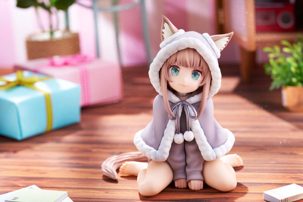 Statua "My Cat Is a Kawaii Girl" di Kinako, 15 cm