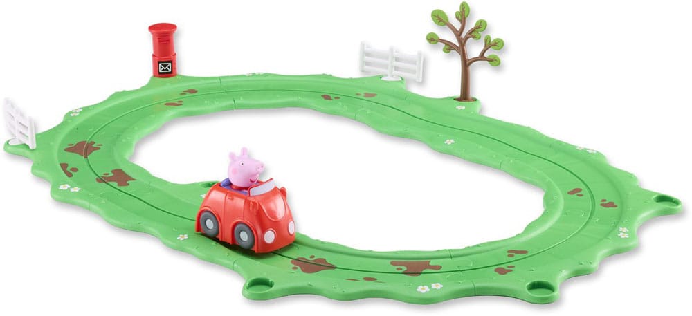 Peppa Pig Whizz Around Peppa's Little Red Car Set