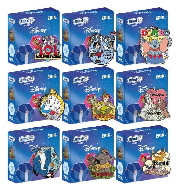 Disney Mystery Pins Series 2 Blind Box Display (24)