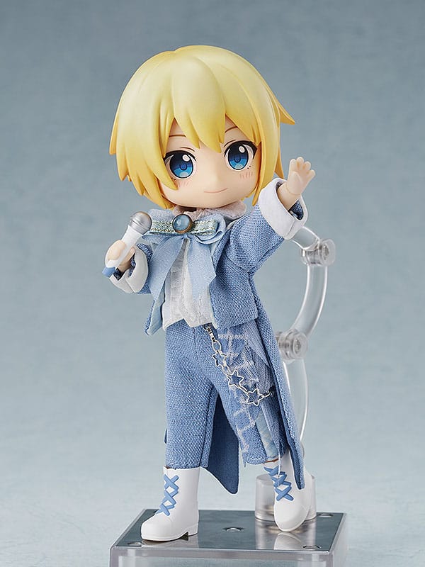 Accessori originali per personaggi di bambole Nendoroid, set di abiti: abito da idolo - ragazzo (blu Sax)
