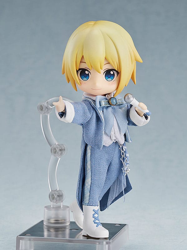 Accessori originali per personaggi di bambole Nendoroid, set di abiti: abito da idolo - ragazzo (blu Sax)