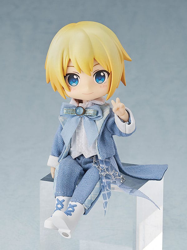 Accessori originali per personaggi di bambole Nendoroid, set di abiti: abito da idolo - ragazzo (blu Sax)