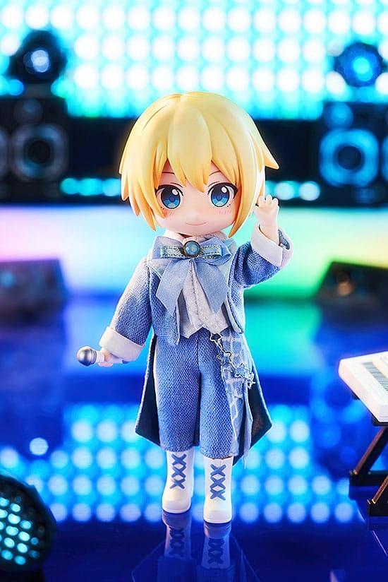 Accessori originali per personaggi di bambole Nendoroid, set di abiti: abito da idolo - ragazzo (blu Sax)