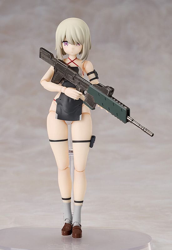 Action figure Hyper Body con cannone a particelle cariche, combattente multiuso: Cuckoo 29 cm