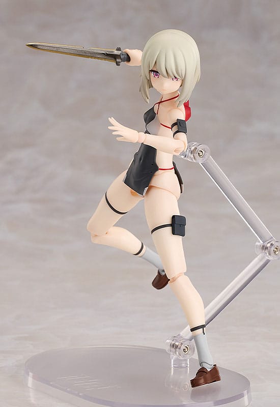 Action figure Hyper Body con cannone a particelle cariche, combattente multiuso: Cuckoo 29 cm