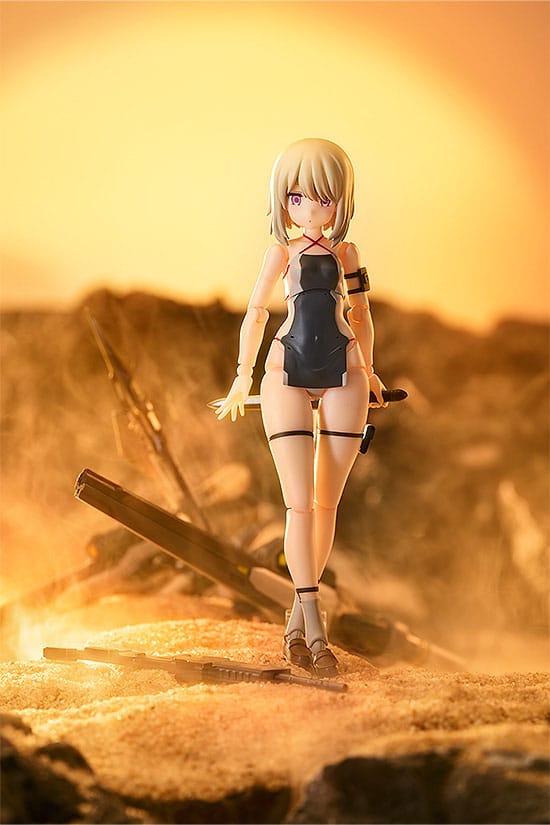 Action figure Hyper Body con cannone a particelle cariche, combattente multiuso: Cuckoo 29 cm