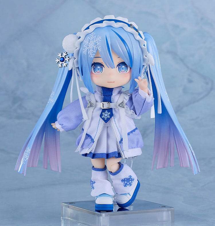 Character Vocal Series 01: Hatsune Mik Nendoroid Doll Action Figure Snow Miku: Yukiiro Pop Ver. 14 cm