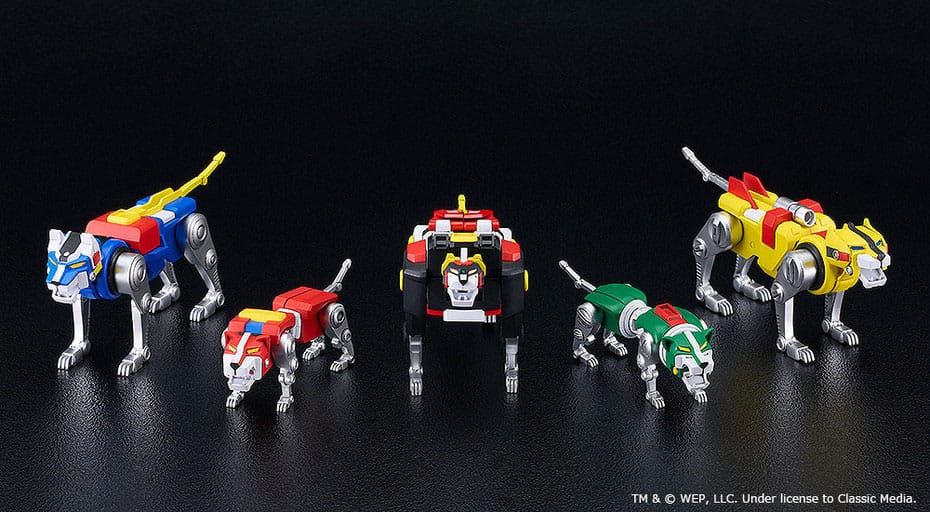 Voltron Moderoid Voltron 20cm Plastic Model Kit
