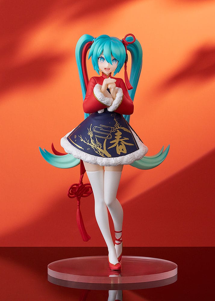 Character Vocal Series 01: Hatsune Miku Pop Up Parade PVC Statue Hatsune Miku: Sourxuan Chinese New Year Ver. 17 cm