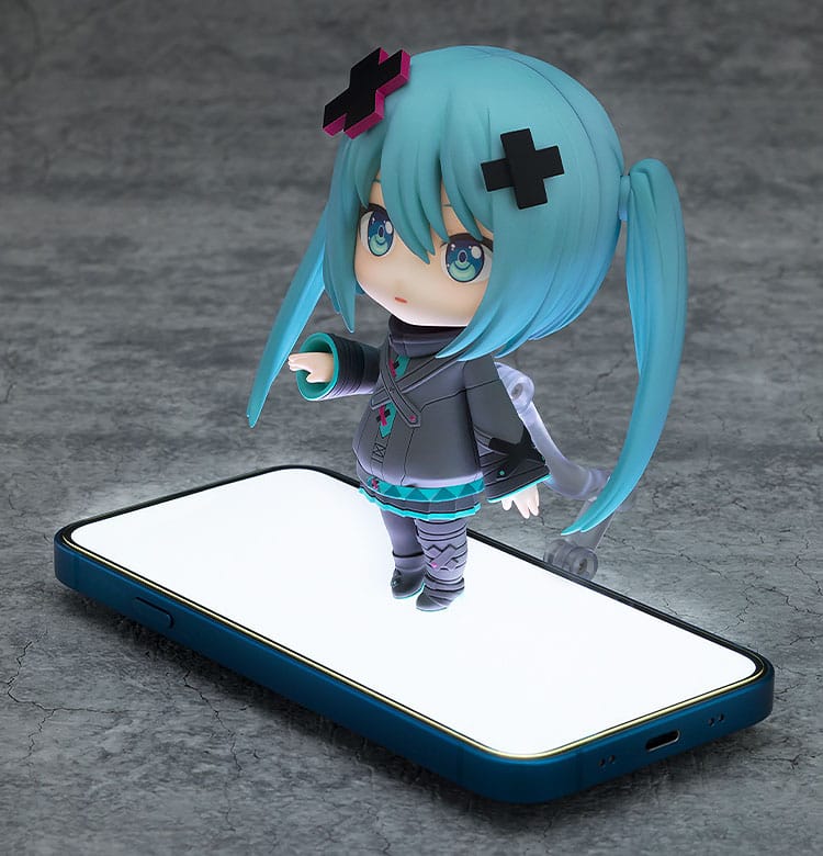 Colorful Stage! The Movie: A Miku Who Can't Sing Nendoroid Action Figure Hatsune Miku: Shuttered Sekai Ver. 10 cm