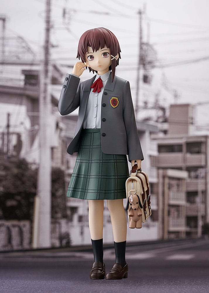 Experiments Serial Lain Pop Up Parade PVC Statue Lain Iwakura L Size 23 cm
