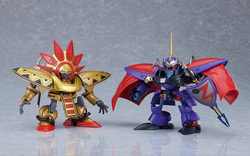 Hao Taikei Ryu Knight Moderoid Kit modello in plastica Collezione Serie: 4 Shinebaram e Steru 10 cm
