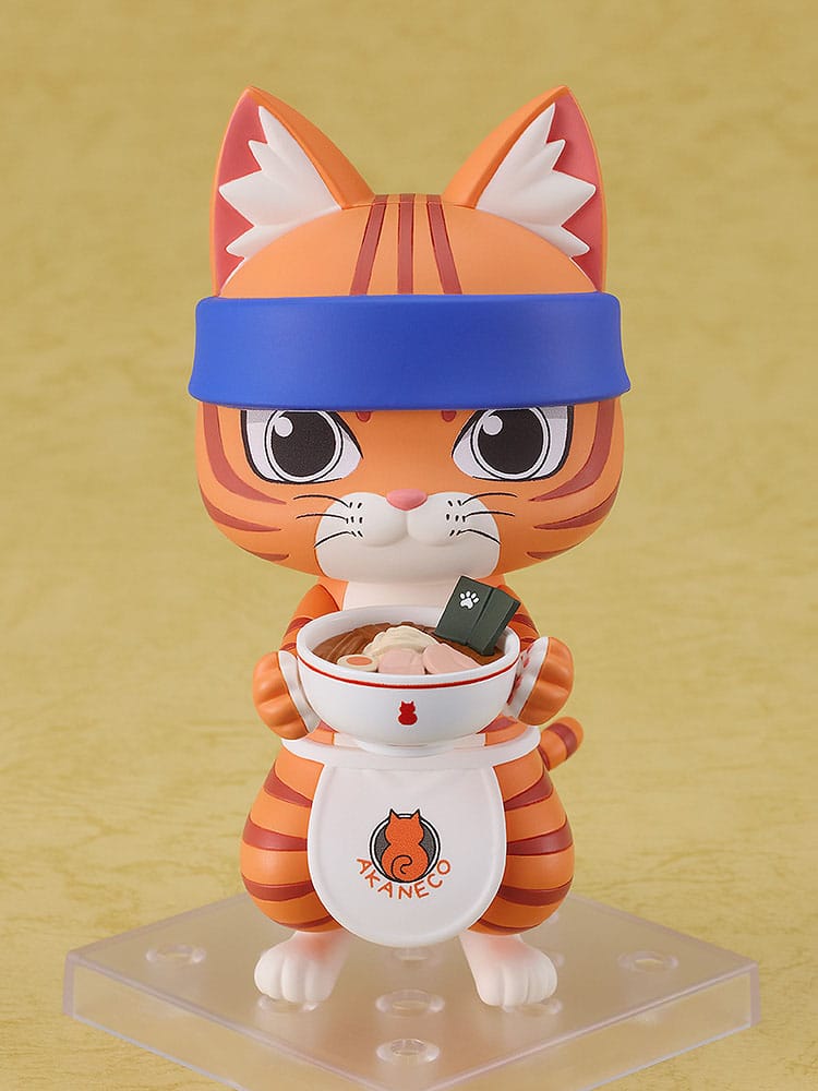 Action figure Nendoroid di Red Cat Ramen Bunzo 10 cm