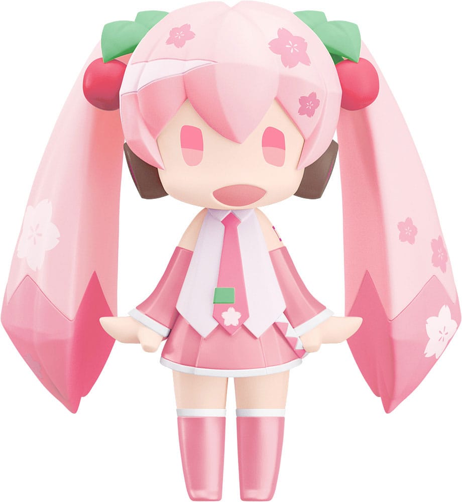 Serie vocale dei personaggi 01: Hatsune Miku CIAO! GOOD SMILE Action Figure Sakura Miku 10 cm