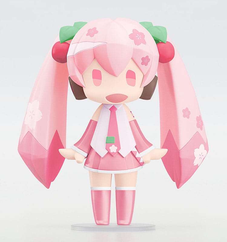 Serie vocale dei personaggi 01: Hatsune Miku CIAO! GOOD SMILE Action Figure Sakura Miku 10 cm