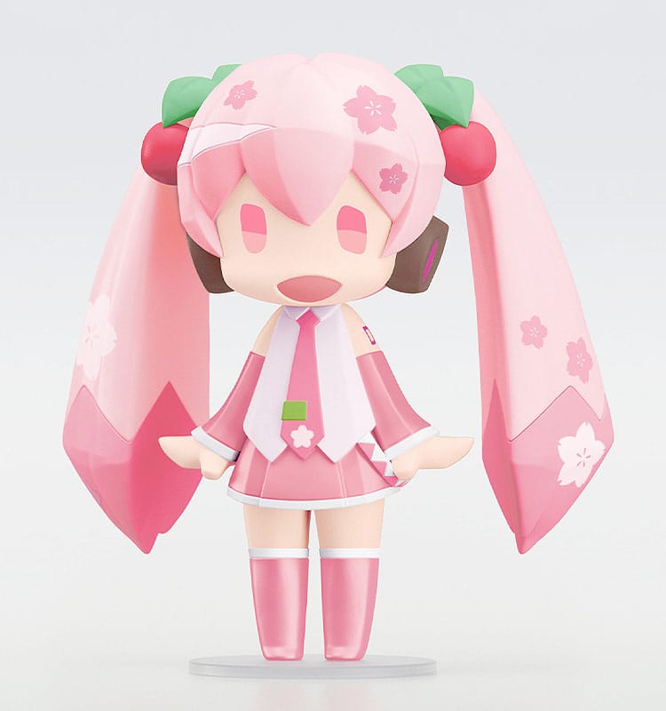 Serie vocale dei personaggi 01: Hatsune Miku CIAO! GOOD SMILE Action Figure Sakura Miku 10 cm