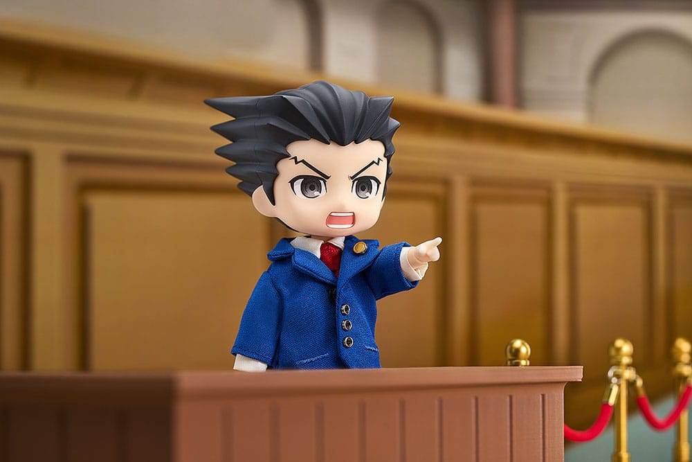 Action figure bambola Nendoroid Ace Attorney Phoenix Wright 14 cm