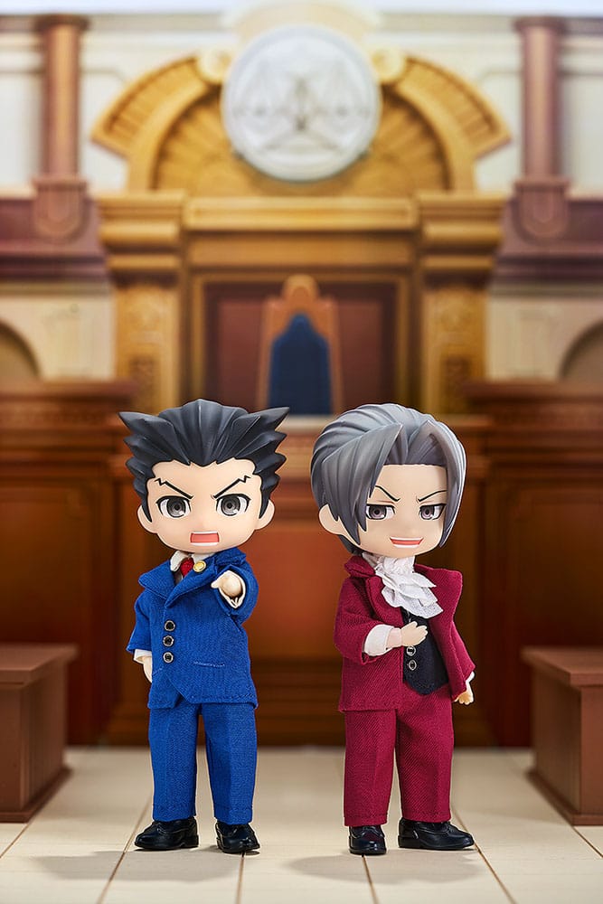Action figure bambola Nendoroid Ace Attorney Phoenix Wright 14 cm