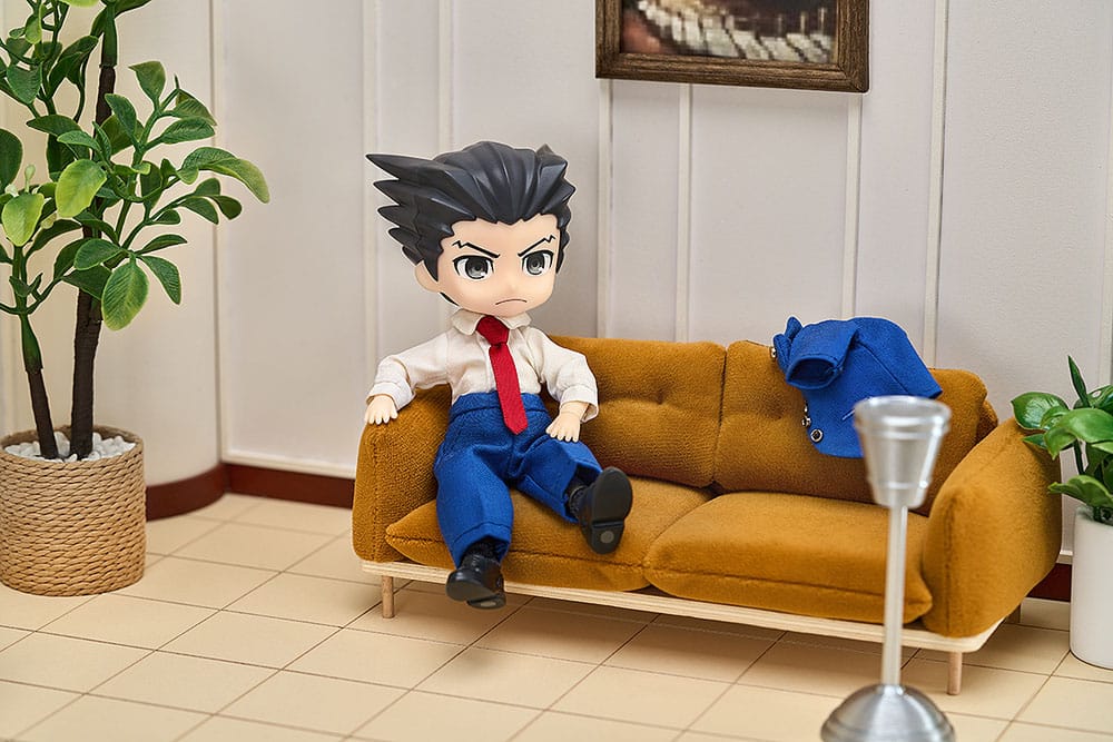 Action figure bambola Nendoroid Ace Attorney Phoenix Wright 14 cm