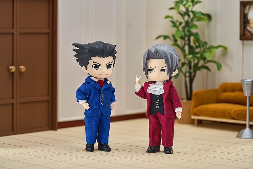 Action figure bambola Nendoroid Ace Attorney Phoenix Wright 14 cm