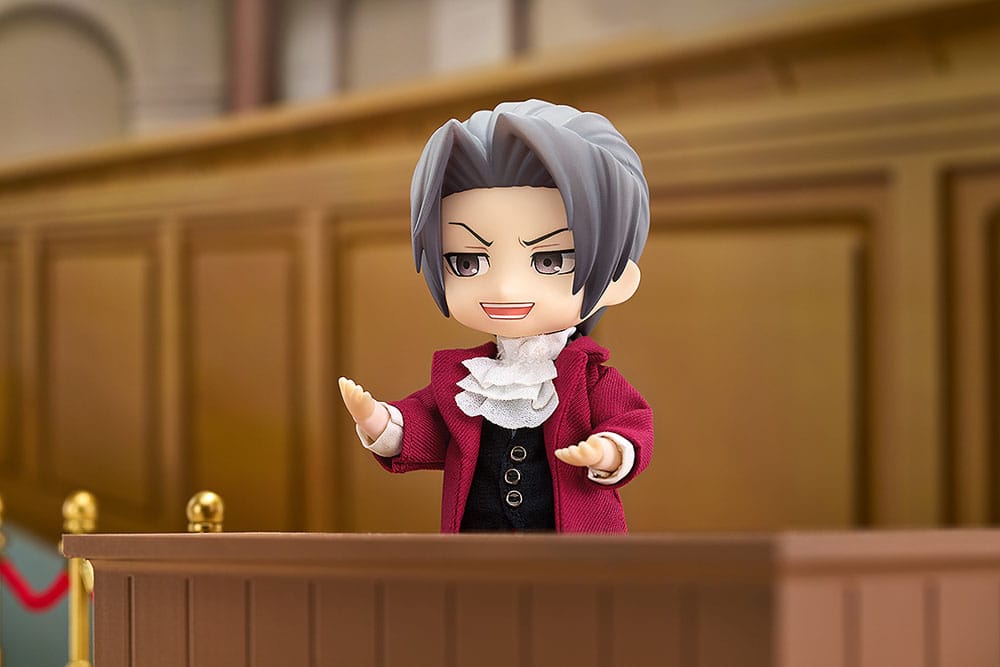 Ace Attorney Nendoroid Doll Action Figure Miles Edgeworth 14 cm