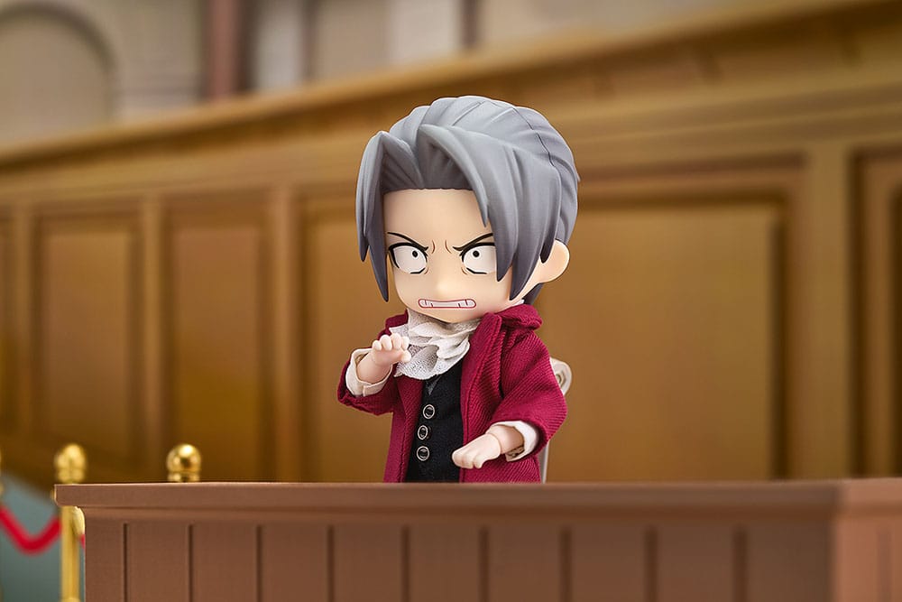 Ace Attorney Nendoroid Doll Action Figure Miles Edgeworth 14 cm