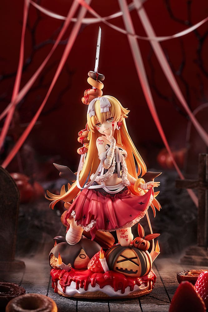 Monogatari Series Statue 1/7 Shinobu Oshino: Trick or Treat 25cm