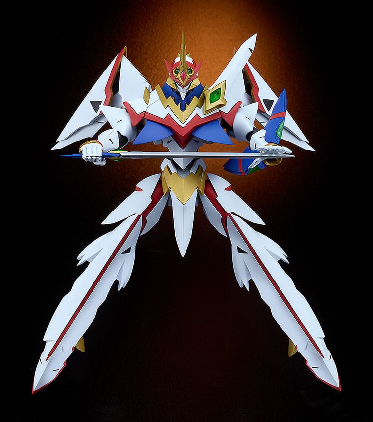 VS Knight Ramune &amp; 40 Fire Moderoid Plastic Model Kit Kaiser Fire 20cm