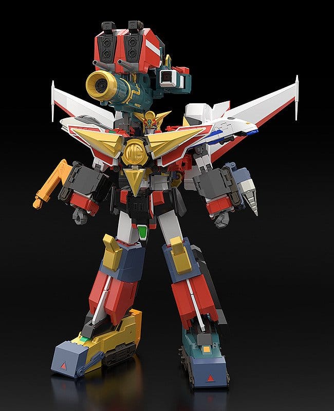 The Brave Express Might Gaine The Gattai Action Figure Might Gunner + Perfect Option Set 20 cm