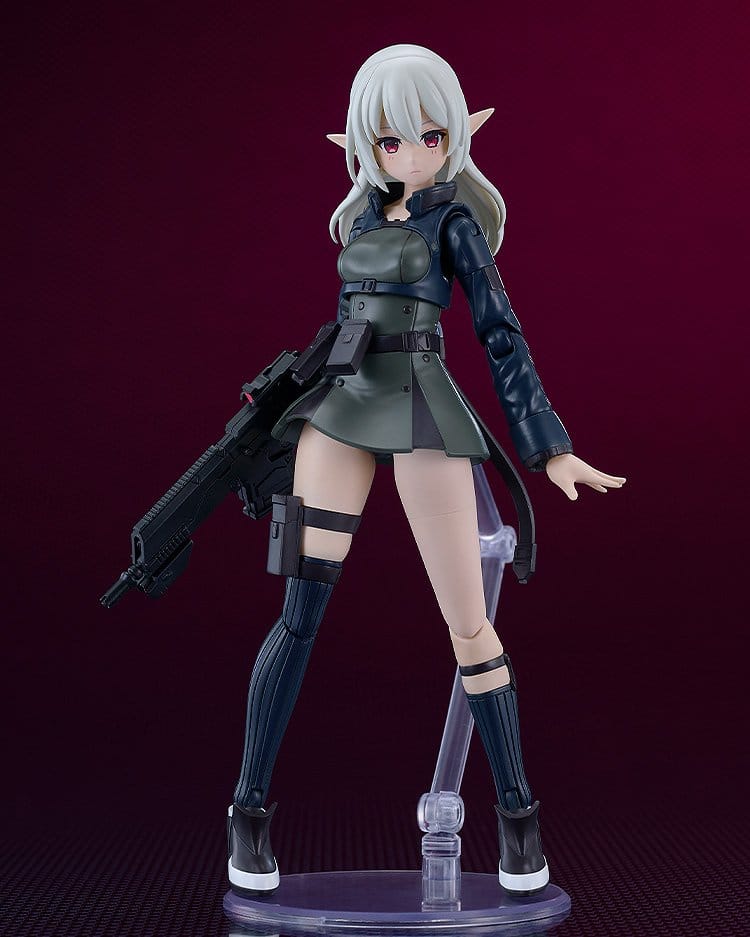Dolls Nest Plamatea Plastic Model Kit Armored Soldier of Unknown Affiliation 17 cm