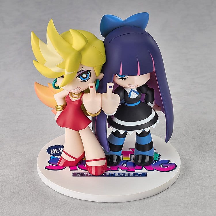 New Panty & Stocking with Garterbelt Mini Memory Mini Figure Panty & Stocking 10 cm