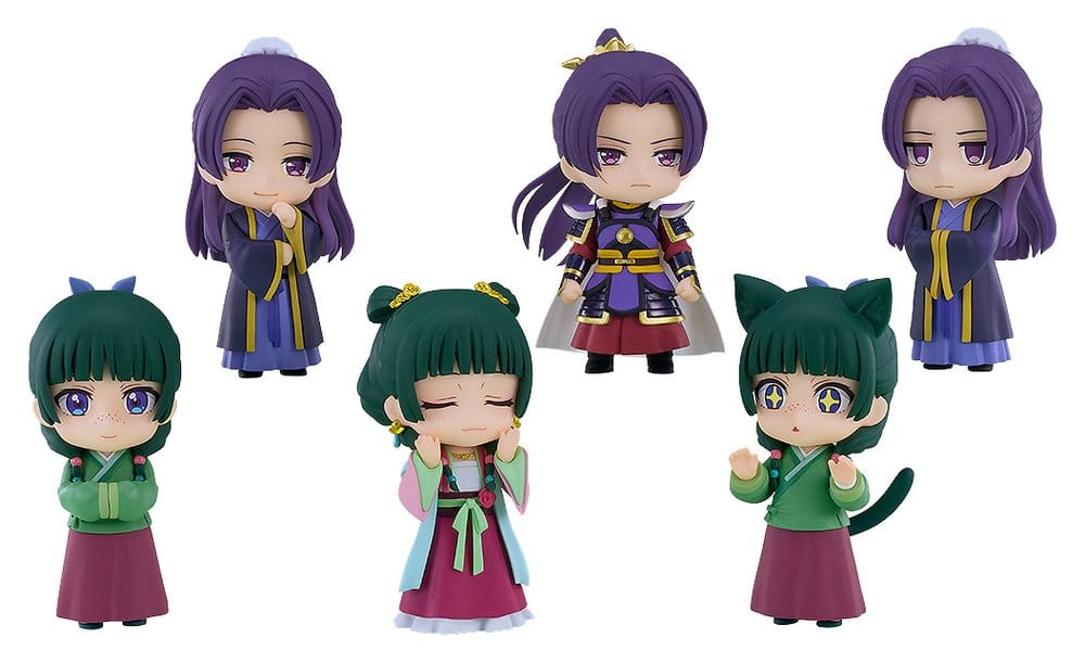 The Apothecary Diaries Nendoroid Surprise Mini Figures Maomao & Jinshi Collection 7 cm Blind Box Display (6)