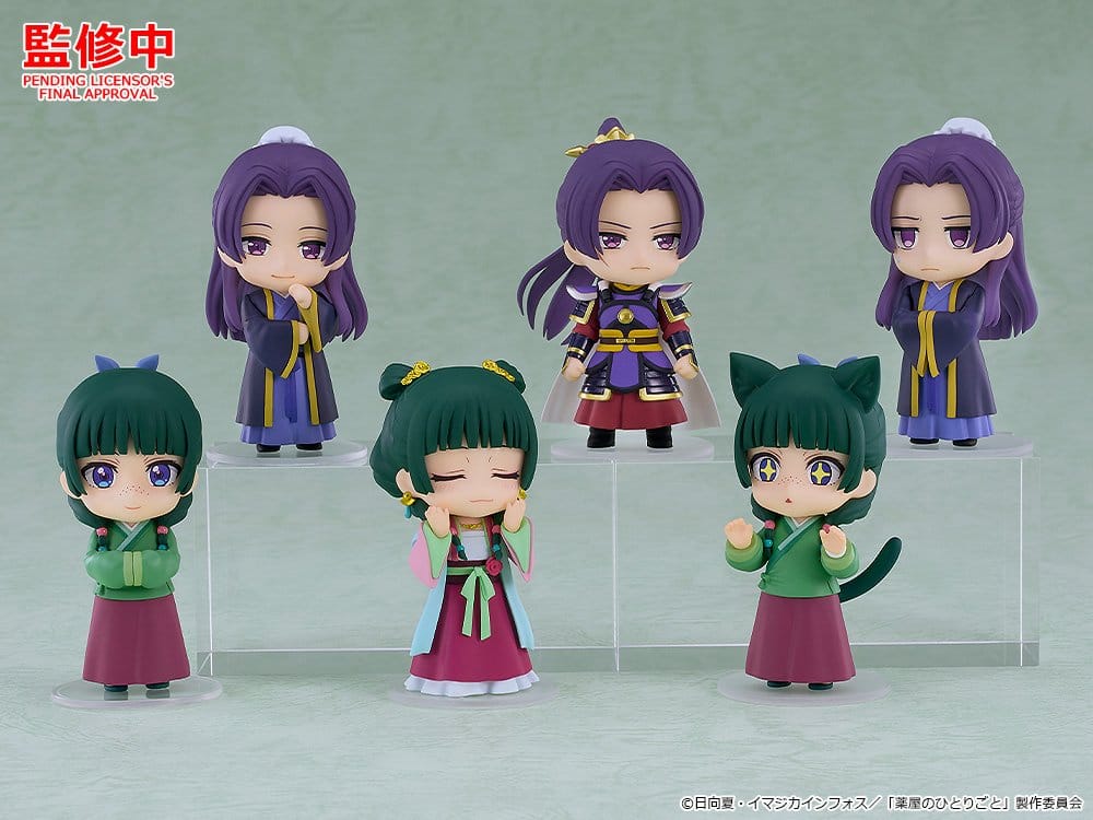 The Apothecary Diaries Nendoroid Surprise Mini Figures Maomao & Jinshi Collection 7 cm Blind Box Display (6)