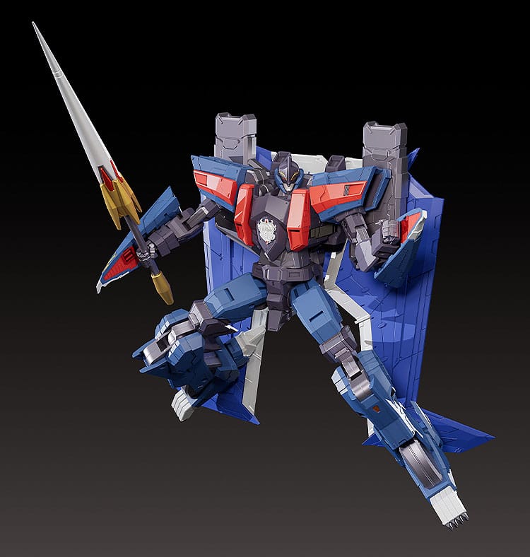 Dancouga - Super Beast Machine God Diecast / PVC Action Figure The Gattai Black Wing 20 cm