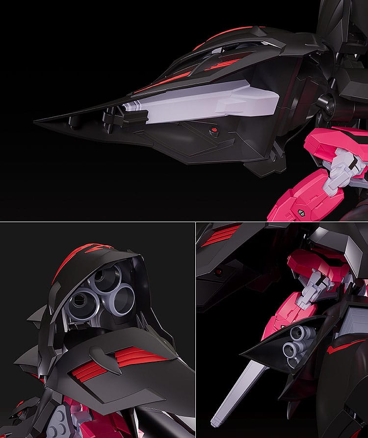 Martian Successor Nadesico: The Motion Picture - Prince of Darkness Moderoid Plastic Model Kit Black Sarena 19 cm