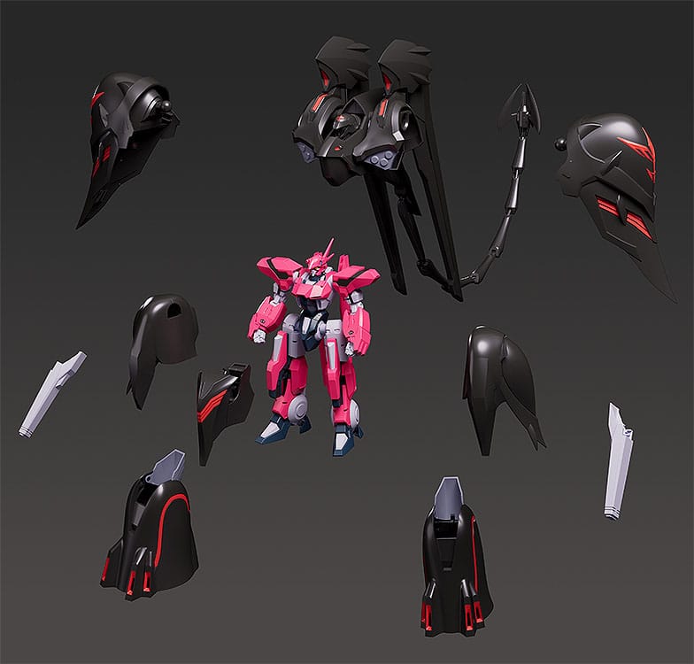 Martian Successor Nadesico: The Motion Picture - Prince of Darkness Moderoid Plastic Model Kit Black Sarena 19 cm