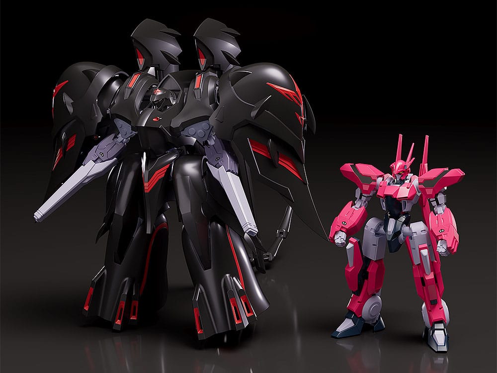 Martian Successor Nadesico: The Motion Picture - Prince of Darkness Moderoid Plastic Model Kit Black Sarena 19 cm