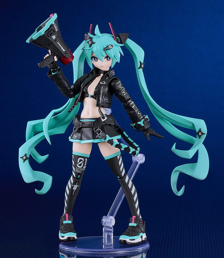 Character Vocal Series 01: Hatsune Miku Plamatea Plastic Model Kit Hatsune Miku: Chuocho Tactical Craft Ver. 15 cm