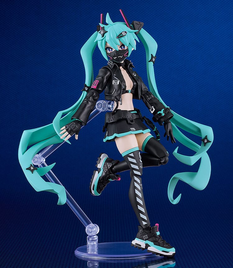 Character Vocal Series 01: Hatsune Miku Plamatea Plastic Model Kit Hatsune Miku: Chuocho Tactical Craft Ver. 15 cm