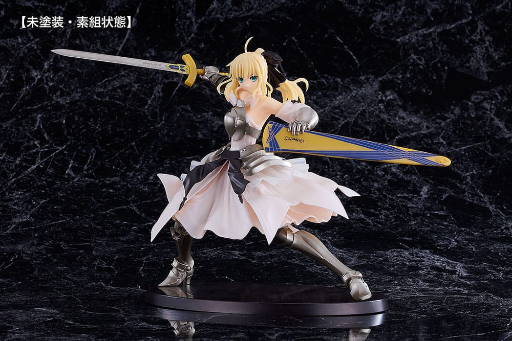 Fate/Stay Night Plamatea Plastic Model Kit Reincarnation Saber Lily Distant Avalon 20 cm