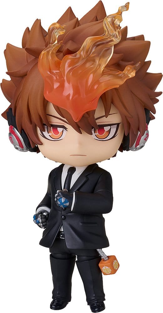 Reborn! Series Nendoroid Action Figure Tsunayoshi Sawada: Black Suit Ver. 11 cm