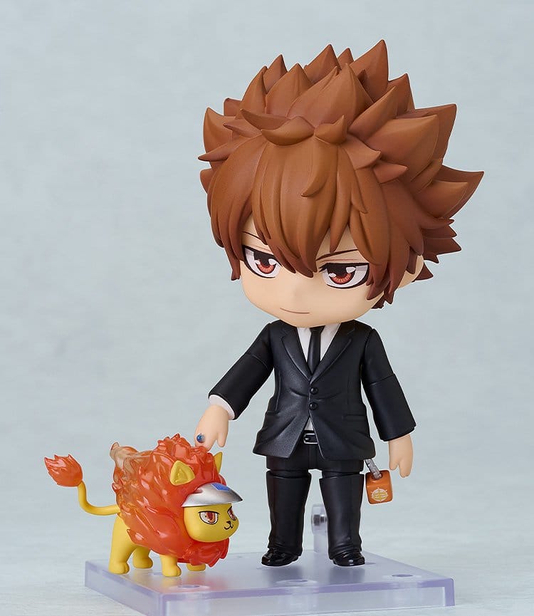 Reborn! Series Nendoroid Action Figure Tsunayoshi Sawada: Black Suit Ver. 11 cm