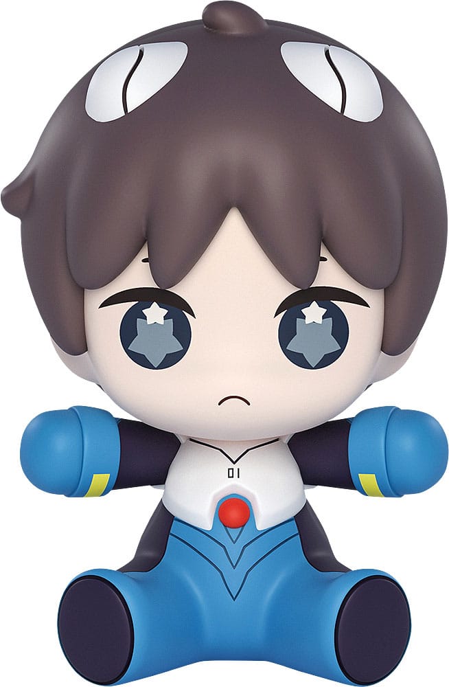 Neon Genesis Evangelion: Rebuild of Evangelion Huggy Good Smile Chibi Figure Shinji Ikari: Plugsuit Ver. 7 centimetri